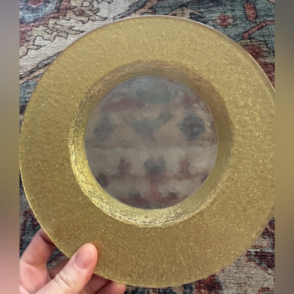 Gold Decorative Plate⭐️